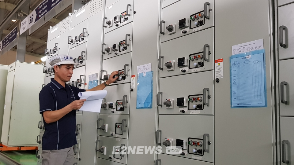 ▲LS산전이 17~20일 베트남 호찌민 SECC에서 열리는 ‘2019 한국-베트남 스마트 전력에너지전(KOSEF 2019)’에 국내기업 최대규모 전시부스를 출품한다.