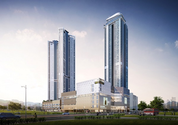 ▲현대엔지니어링 ’힐스테이트 청주 센트럴’ 투시도