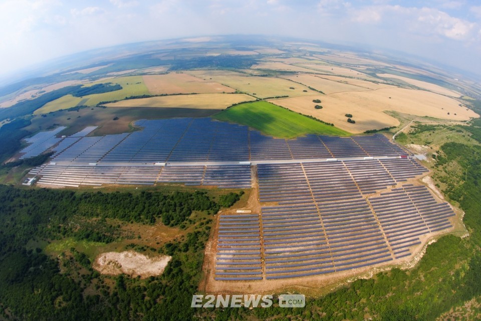 ▲SDN(에스디엔)의 불가리아 ASM 태양광발전소 전경