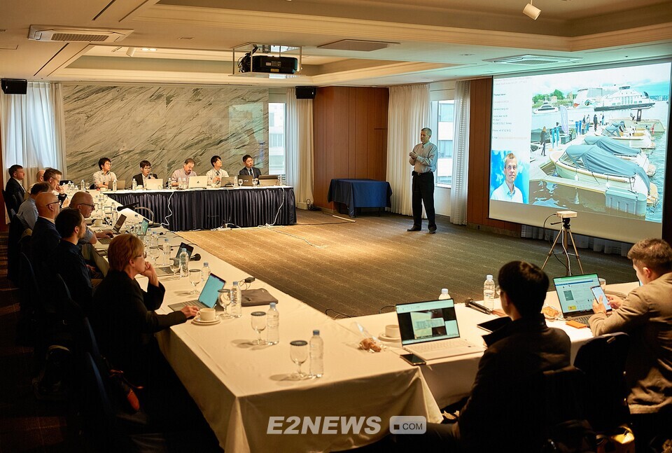 전기연구원이 23일 서울 삼성동에서 '항만 전력계통 연결기술 표준화를 위한 국제회의'를 개최했다. 이번 회의는 이날부터 닷새간 열린다.