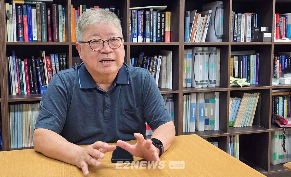 전영환 에너지전환포럼 상임공동대표 (홍익대 전기전자공학부 교수)