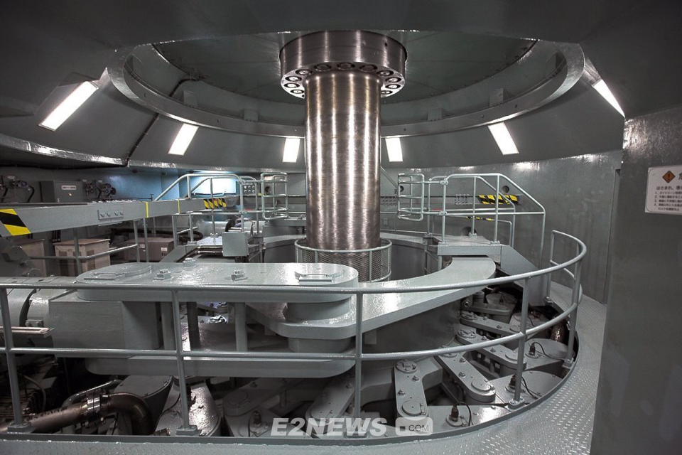 일본 현지 양수발전소 내부 주기기 ⓒE2 DB