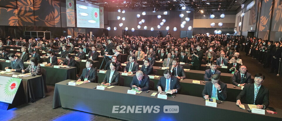 한난이 주최한 집단에너지 국제 심포지엄에 500여명이 넘는 많은 인원이 참여해 성황을 이뤘다.