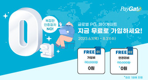 페이게이트, PG 가입비 및 연관리비 1회 면제 프로모션 실시 - 뉴스 썸네일 이미지